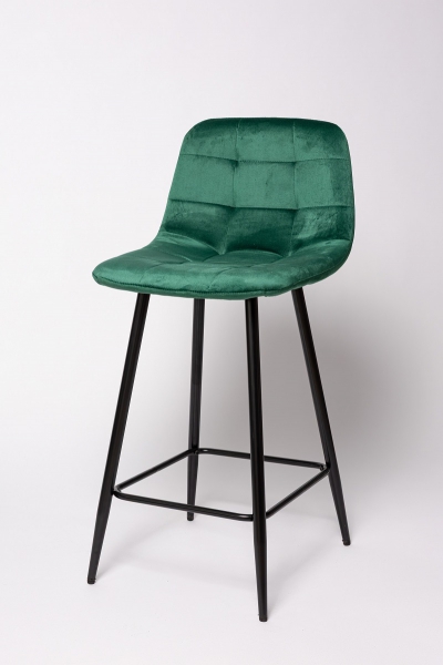 Стул барный BC-1722   зеленый вельвет